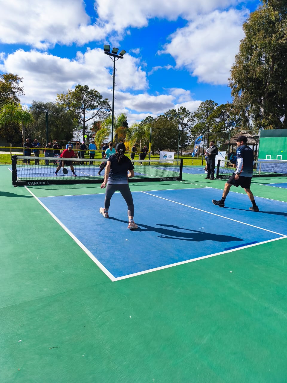 Cancha de pickleball Liga Argentina